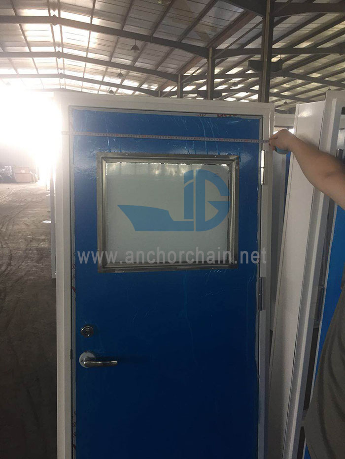 A60 Fireproof Single Leaf Steel တံခါး