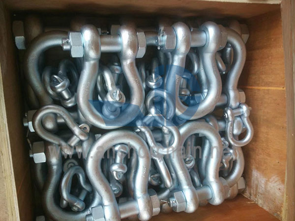 BD အမျိုးအစား JIS B2801 Bow Shackle