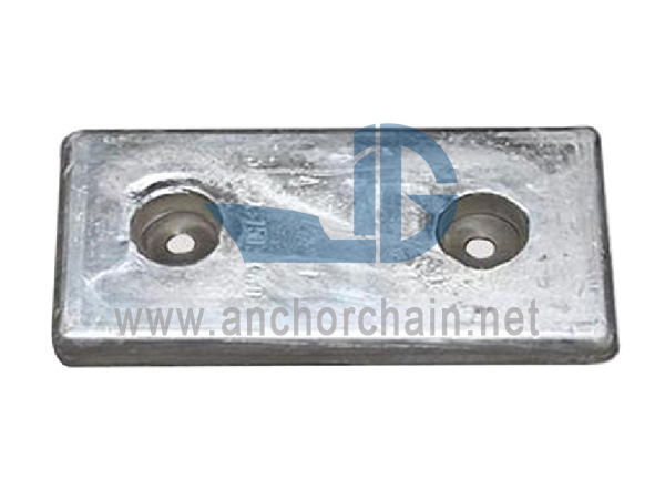 သင်္ဘော Hull အတွက် Bolt Conmection Type Zinc Anode