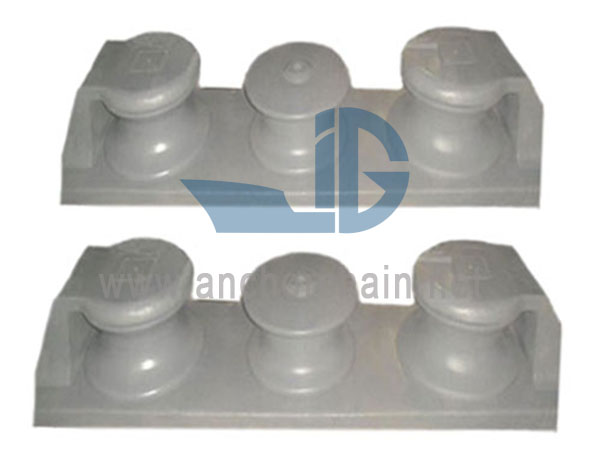 CB T38-1999 Three Roller Chock