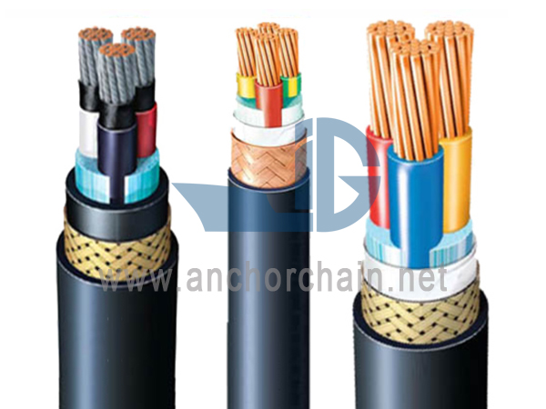 CJ86 EMC သံချပ်ကာ Marine Power နှင့် Control Cable 0.61KV