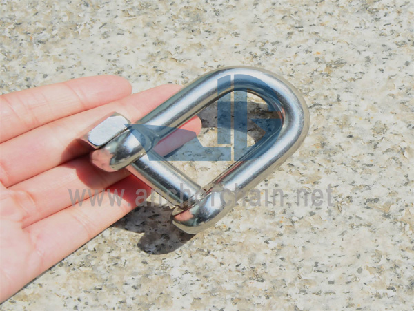 D-Shackle (Square Head Pin)၊ SS304 သို့မဟုတ် SS316