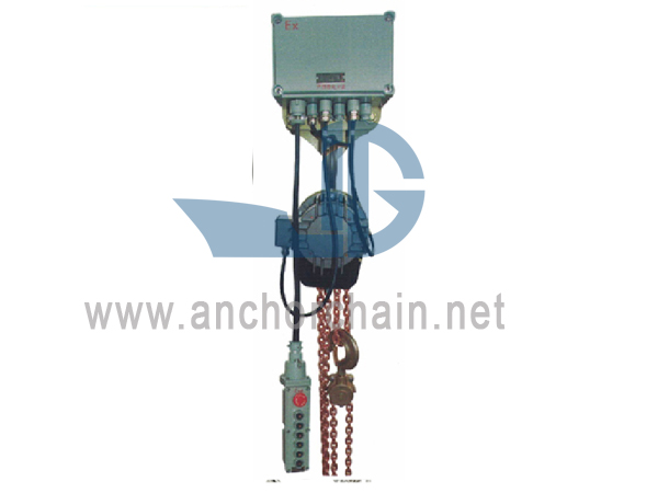 DHBS အမျိုးအစား Explos Ion-Proof Electric Chain Hoist (အမျိုးအစားကို Run)