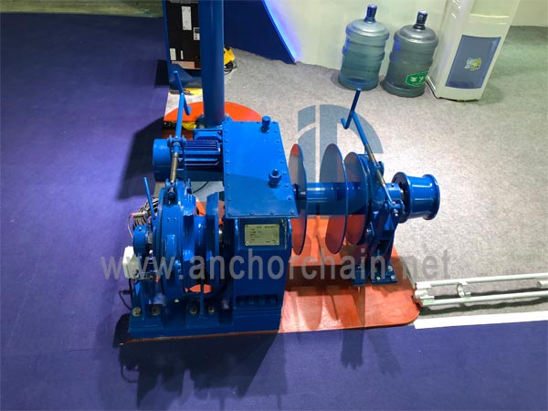 Double Shaft အမျိုးအစား Electric Combined Windlass Mooring Winch