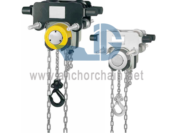 ပေါင်းစပ် Trolley Hand Chain Hoist