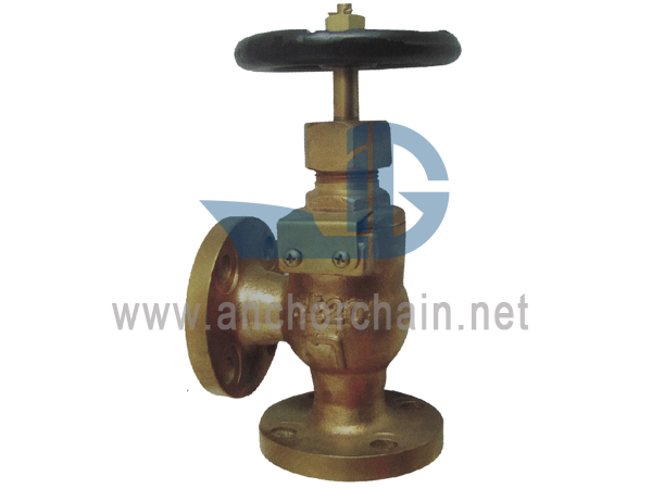 JIS F 7412 Bronze 5K Screw-Down Check Anglee Valves (Union Bonnet Type)