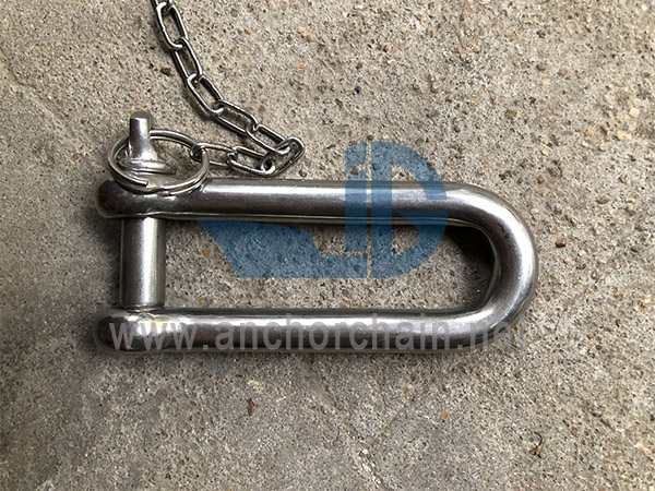 Long D-Shackle Long Type၊ SS304 သို့မဟုတ် SS316