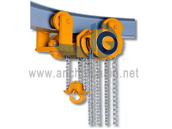 လက်တွန်းလှည်းဖြင့် Manual Chain Hoist