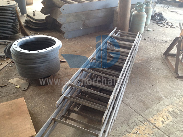 Marine Steel Inclined လှေခါး