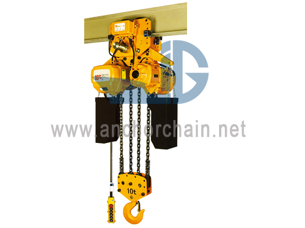 Type Electric Chain Hoist (10T) ကို run ပါ။