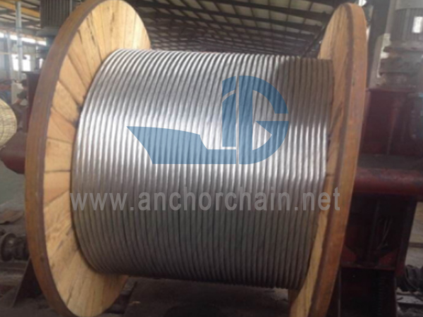 သင်္ဘောအသုံးပြုထားသော Steel Wire Rope