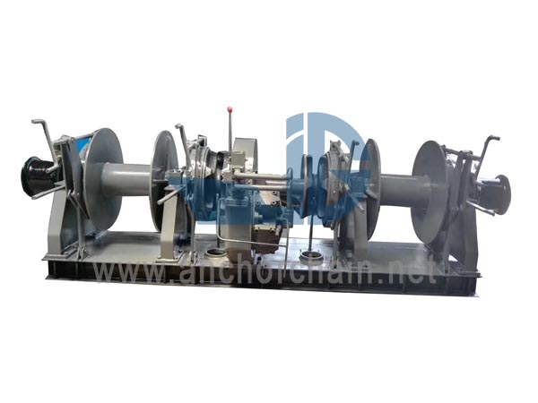 Symmetrical အမျိုးအစား HY ပေါင်းစပ် Windlass Mooring Winch