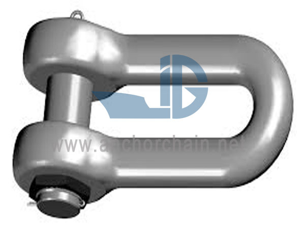Round Pin ဖြင့် D14 End Joining Shackle ကိုရိုက်ပါ။